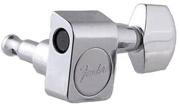 Fender 2-Pin Tuning Key For Standard Series Strat, CHROME - 003-7429-049 image 1