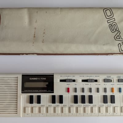 Casio VL-1 VL-Tone 29-Key Synthesizer Keyboard 1979 - 1984 - White