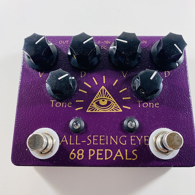 68 Pedals All-Seeing Eye *Sustainably Shipped*