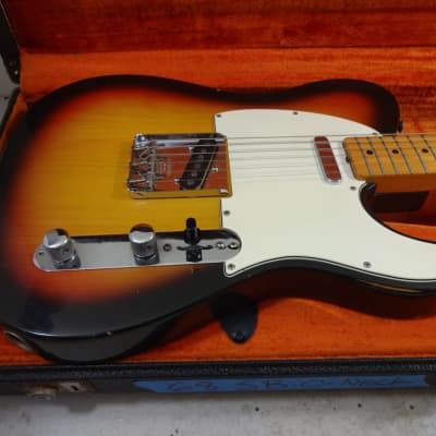 Fender Telecaster 1968 - Sunburst & Wide "C"  1 3/4 Neck image 12