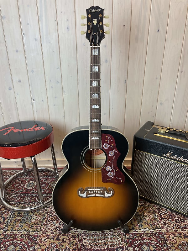 Epiphone J-200 Inspired By Gibson 2023 - Aged Vintage Sunburst