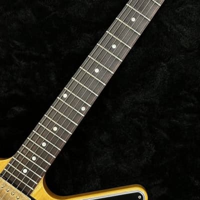 Gibson Custom Shop 1958 Korina Explorer Reissue Black Pickguard VOS 【Mint Condition!】 2022 - Natural image 8