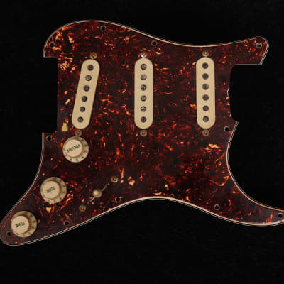 Stratocaster / Strat Loaded Guard / Loaded Pickguard 1963-1964-1965 Tortoise Guard - Brownish  Aged - Relic image 1