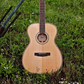 Cort AS-O6 Acoustic Guitar with Hard Case image 2