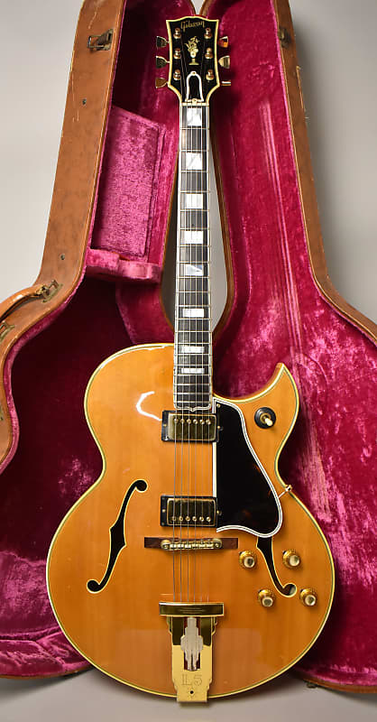 1962 Gibson L-5CESN Natural w/OHSC image 1