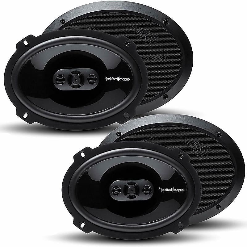 2 Pair Rockford Fosgate Punch P1694 Car Speaker 300W Peak, 150W