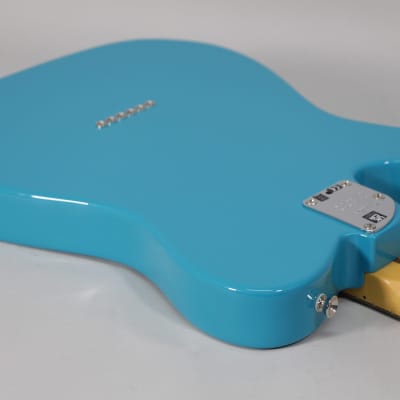 2022 Fender American Pro II Telecaster Miami Blue Electric Guitar w/OHSC image 14