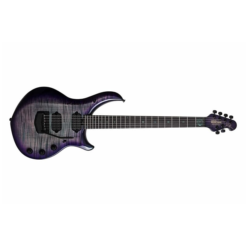Music Man Majesty Flame Maple Crystal Amethyst image 1