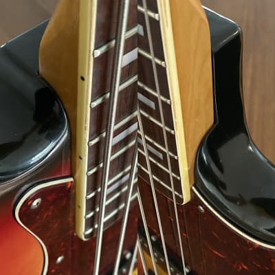 Greco Jazz Bass, 3 Tone Sunburst, 1976 vintage, MIJ image 6