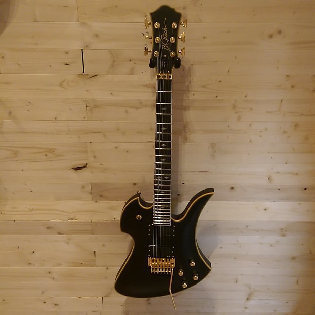 B.C. Rich Mockingbird Pro X - Black w/ Gold Hardware | Reverb