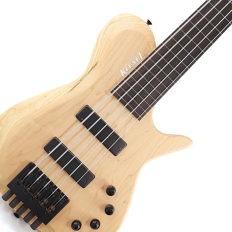 Kiesel Guitars Zeus Bass 5st Fretless (Natural) 【USED】-