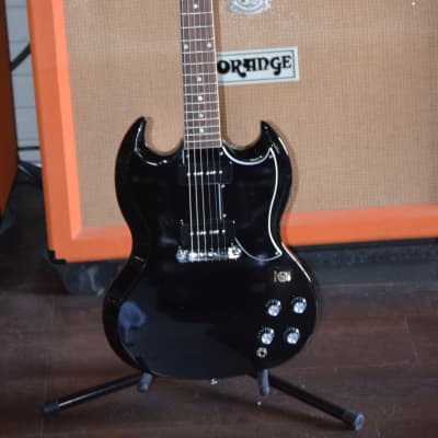 Gibson SG Special 2021 - Present - Ebony black sabbath w case doom rock image 1