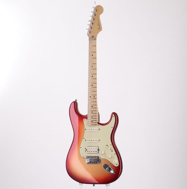 FENDER USA American Deluxe Stratocaster N3 HSS Sunset