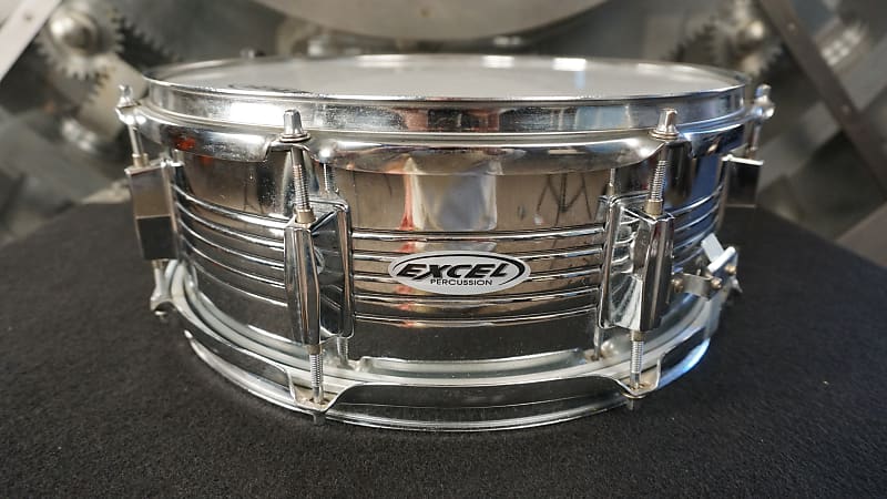 Excel Percussion Snare Drum 5.5" x 14" - Chrome image 1
