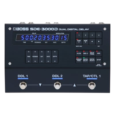 Boss SDE-3000D Dual Digital Delay | Reverb