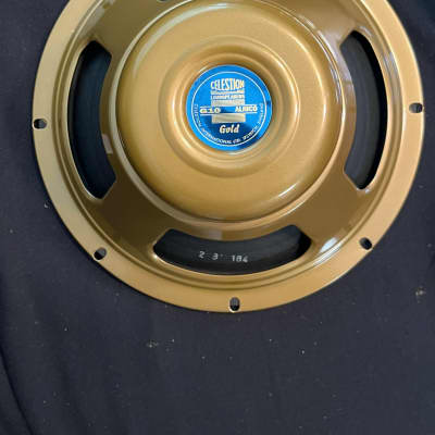 Celestion Gold 10 G10 Alnico speaker 16 ohm 40 watt | Reverb