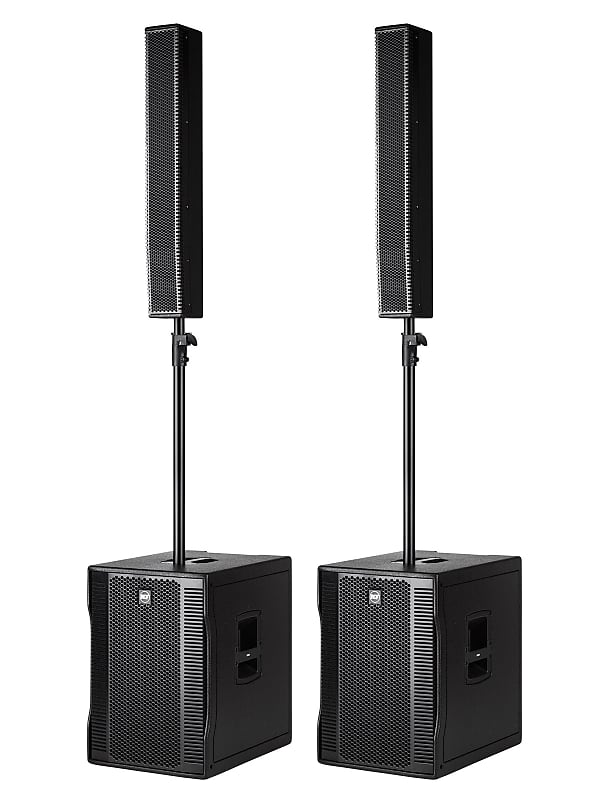 RCF EVOX 12 Active Portable 2Way Array PA System 1400W DJ System 15" Woofer PAIR image 1