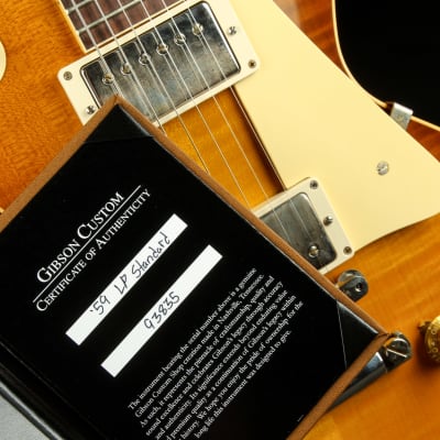 Gibson Custom Shop PSL '59 Les Paul Standard Reissue VOS Honey Lemon Fade image 20