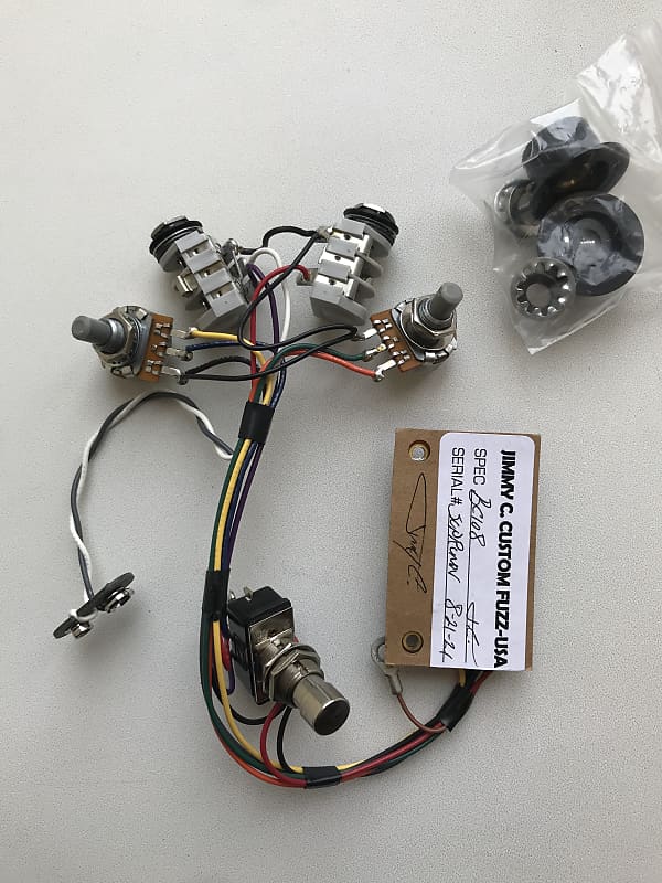 Jimmy C. Custom Fuzz Drop-in Fuzz Face BC108 circuit