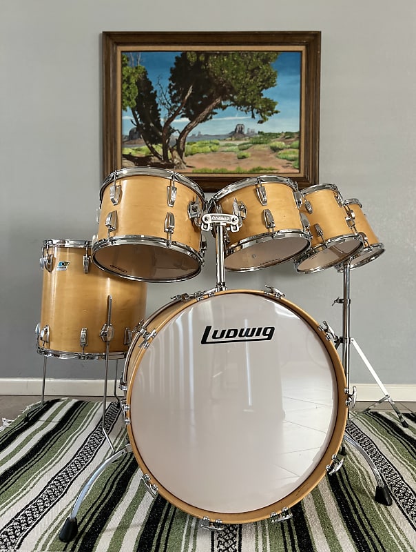 19761980 Ludwig Thermogloss Drum Set Reverb