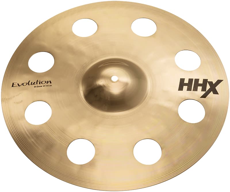 Sabian 18 inch HHX Evolution O-Zone Crash Cymbal image 1