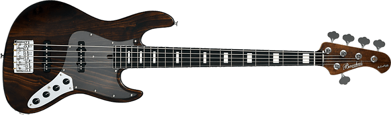 送料込 Bacchus Handmade Series WOODLINE417 Handmade Series WOODLINE417 AC -BLK/OIL- | 【クロサワ楽器店