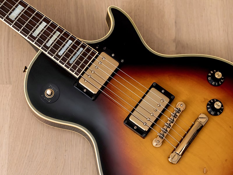 1981 Greco Super Power Custom EG500C Vintage Guitar Tri-Burst w/ Maxon UD  Pickups, Japan Fujigen