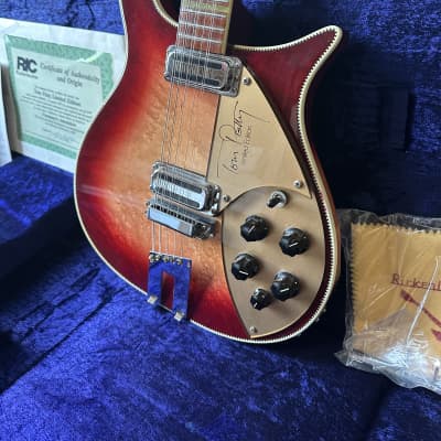 1993 Rickenbacker 660/12TP Tom Petty Signature - Fireglo image 3