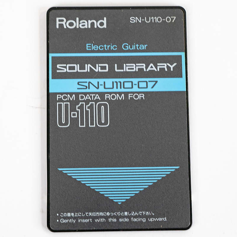 Roland SN-U110-07 Electric Guitar Sound Library PCM Data Rom For U-110