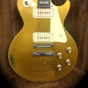 Early 70's Gibson Les Paul Deluxe Gold Top w/ Lollar P90's