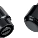 Set of Two Genuine Fender Switch Tips for Telecaster Guitars - Black -USA Made