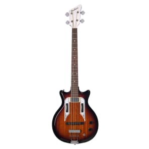 Airline Guitars Pocket Bass - Sunburst - Vintage Reissue electric bass guitar - NEW! image 4