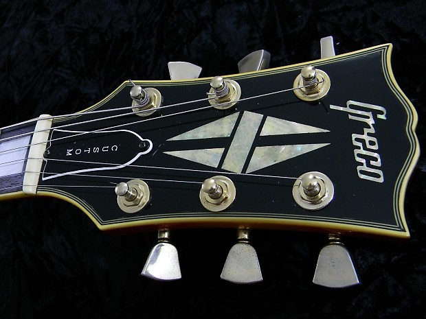 ギター Greco eg 600 Les Paul 1990 Greco EGC-600 Les Paul Black Fujigen