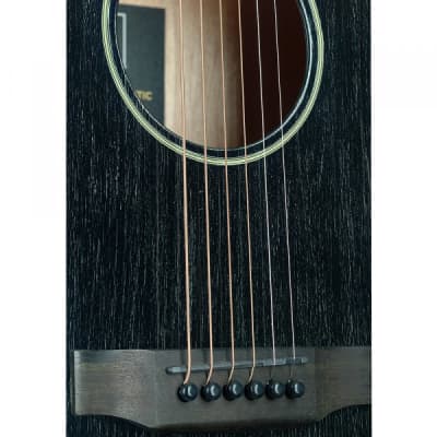 James Neligan YAK-D Yakisugi Series Dreadnought Solid Mahogany Top & Neck 6-String Acoustic Guitar image 5