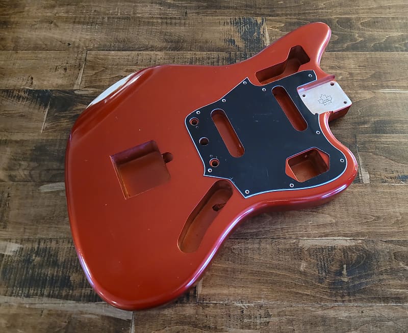 JGR62 Faded Candy Apple Red Nitrocellulose Lacquer Reverb Canada
