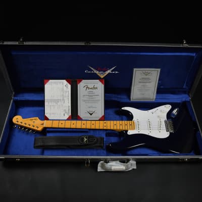 Fender Limited Edition Crossroads Centre 25th Anniversary Custom Shop Masterbuilt Todd Krause Eric Clapton Signature Stratocaster Blu Scozia 2023 (CZ573121) image 3