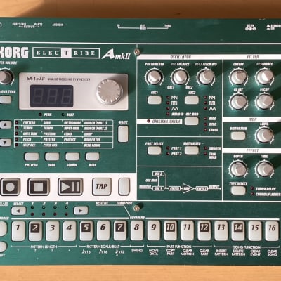 Korg Electribe-A MkII EA-1 MkII Analog Modeling Synthesizer 2000s - Green