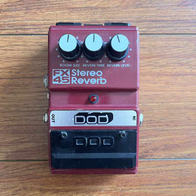 DOD Stereo Reverb Analog FX45 1980s Rare BBD | Reverb