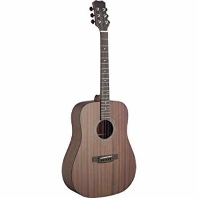 JN Guitars Acoustic Dreadnought Guitar w/ Solid mahogany Top, Dovern Series for sale