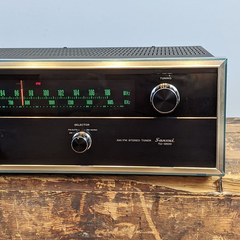 Sansui TU-9500 Stereo Tuner 1973-1974 - Black | Reverb
