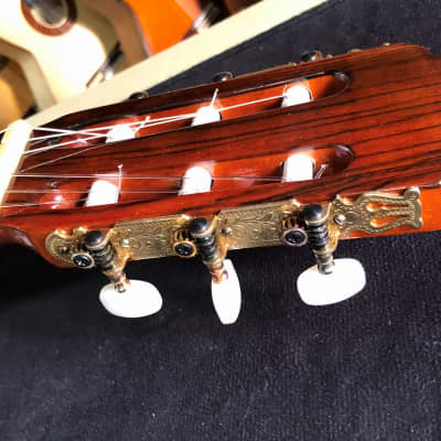 Belle guitare du luthier Ricardo Sanchis Carpio La Mancha "Serenata" fabriquée en Espagne dans les années 80 image 22