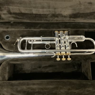 Eastman ETR821G Trumpet - Silver Plated image 13