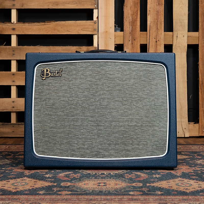 Bartel Roseland 45-Watt 1x12 Guitar Combo Amplifier with Footswitchable Boost in Blue Tolex - CHUCKSCLUSIVE 65th Anniversary Edition - Display Model image 1