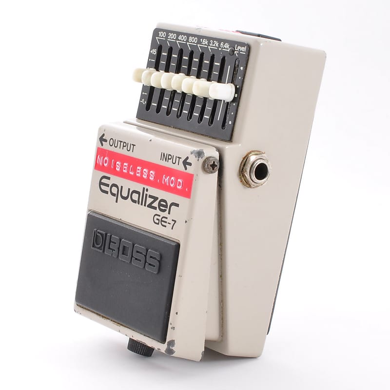 万能名機1982年製BOSS GE-7 JRC4558DD Boss GE-7 Graphic EQ 1981 - 1992 Made In Japan | Reverb