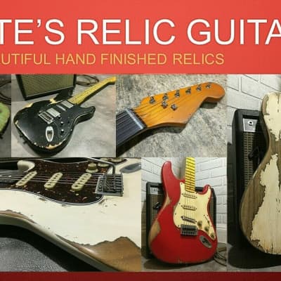Relic Fender Strat (Partscaster)  Electric Guitar with Roasted Maple neck by Nate's Relic Guitars image 19