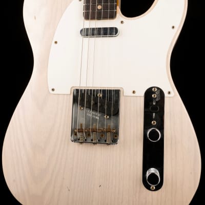 Fender Custom Shop Limited Edition 1959 Telecaster Journeyman Relic Aged White Blonde With Case image 6