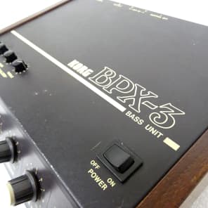 Korg BPX-3 Vintage Analog Bass Synthesizer with PK-13 Controller Foot Pedal RARE! cx image 4