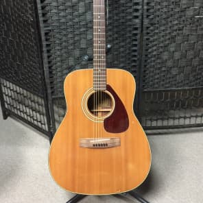 Yamaha FG-160 Dreadnought acoustic guitar Made in Japan! Tan