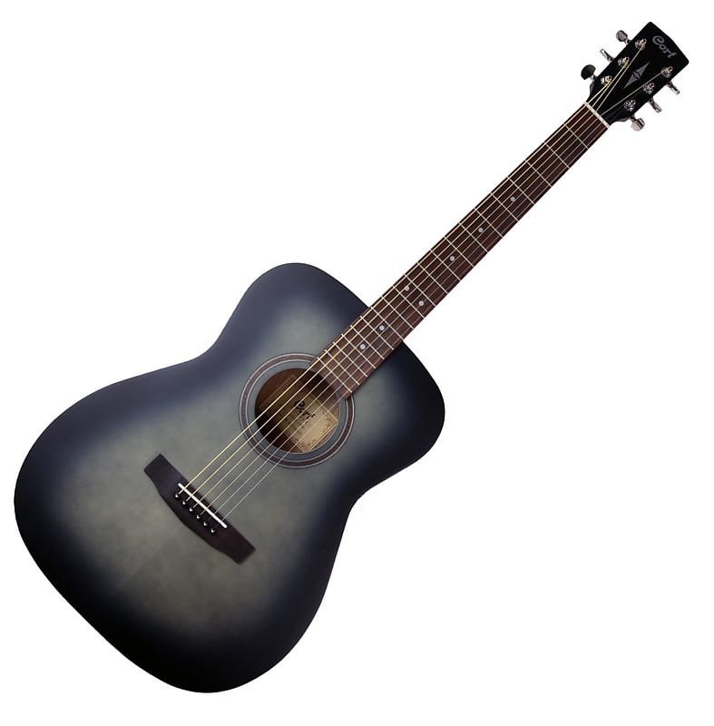 Cort AF550 Acoustic Guitar, Open Pore Black | Reverb Finland