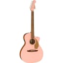 Fender FSR Newporter Player Shell Pink WN Limited Edition Electro-Acoustic Guitar